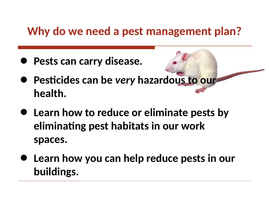 Integrated Pest Management The new IPM law - slide 3 of 14
