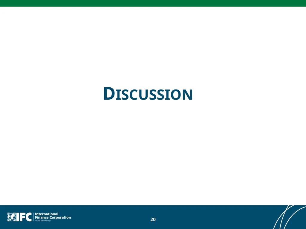 IFC’s Environmental and Social Lessons Learned - slide 20 of 21