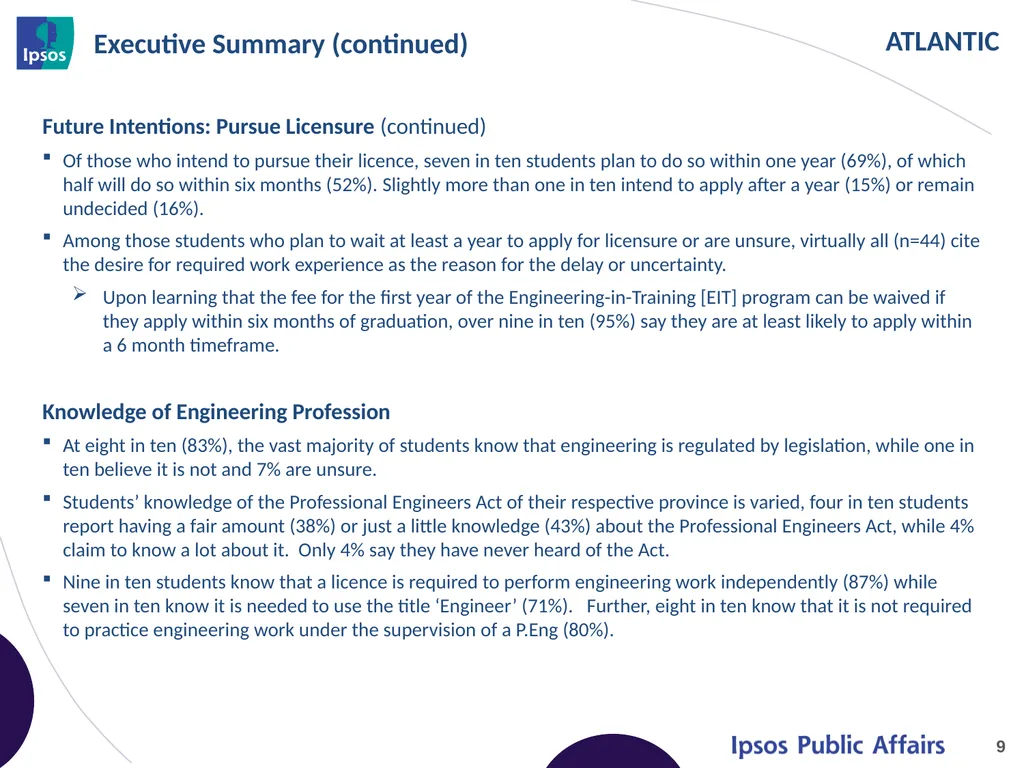 2014 Final Year Engineering Student Survey - - slide 9 of 61