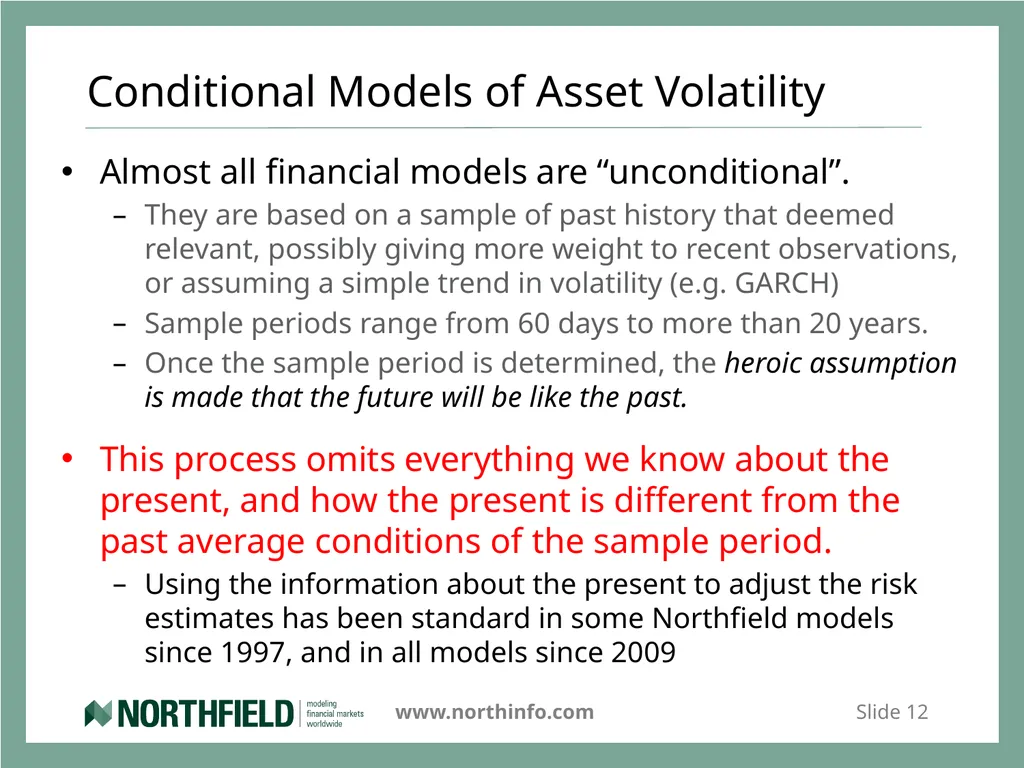 Credit and Counterparty Risk Systems That Read Dan - slide 12 of 33