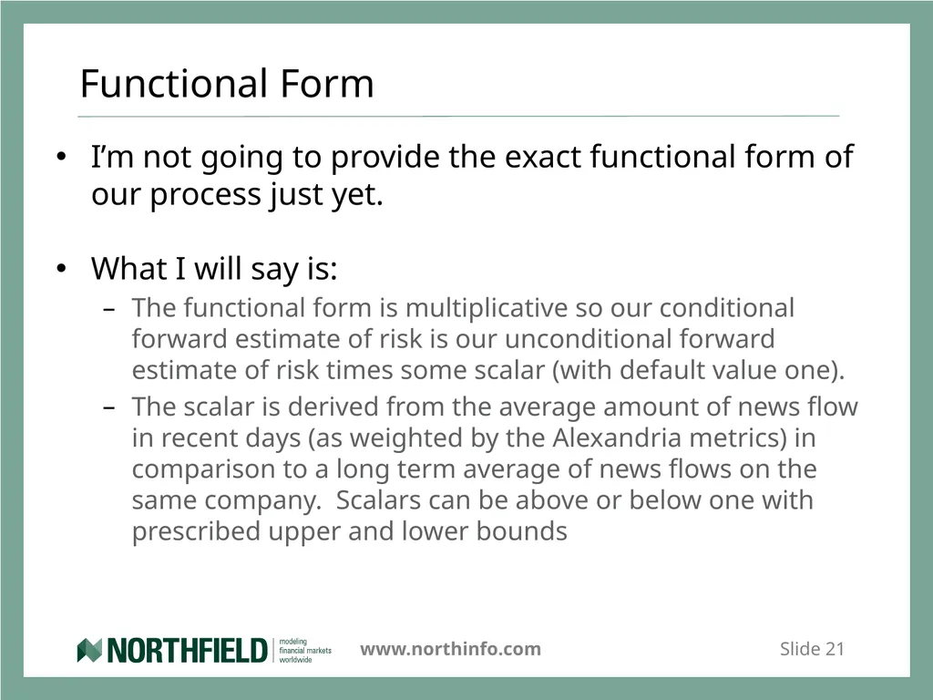 Credit and Counterparty Risk Systems That Read Dan - slide 21 of 33
