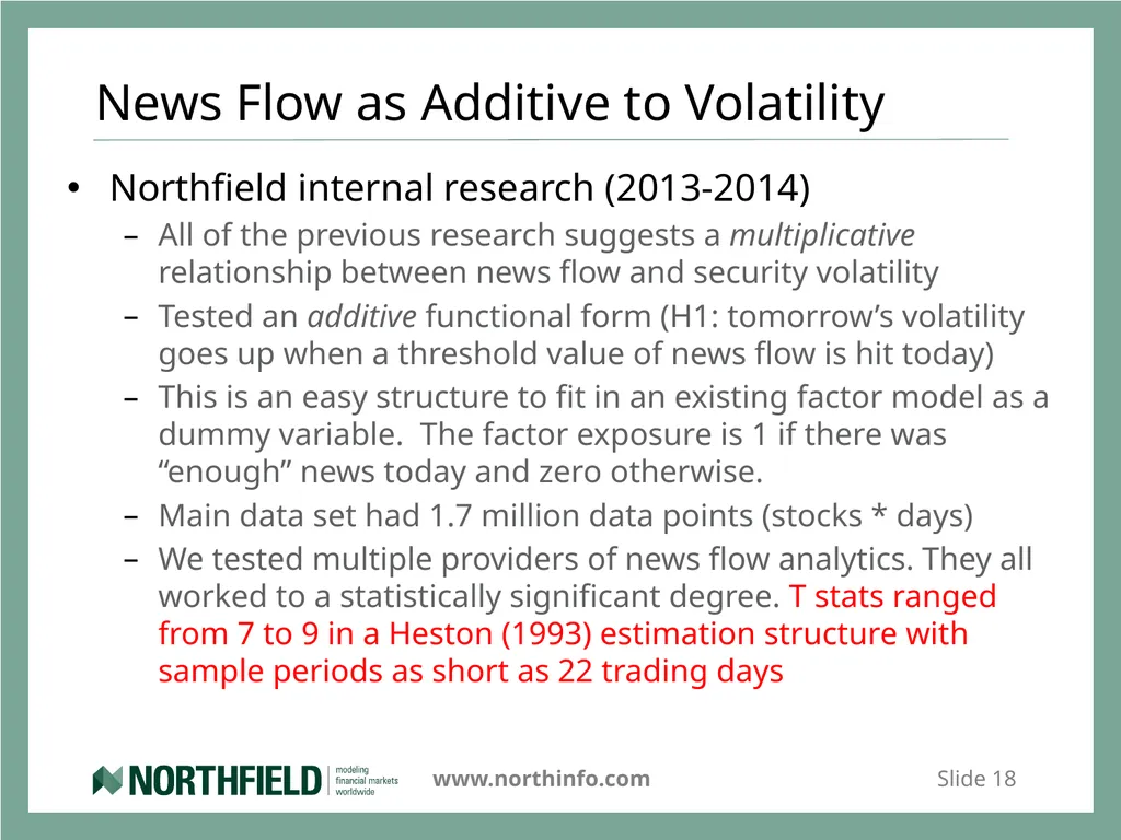Credit and Counterparty Risk Systems That Read Dan - slide 18 of 33