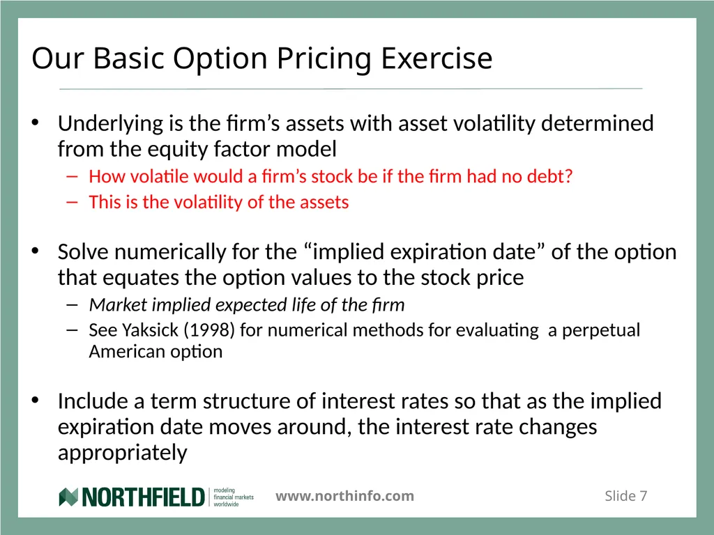 Credit and Counterparty Risk Systems That Read Dan - slide 7 of 33
