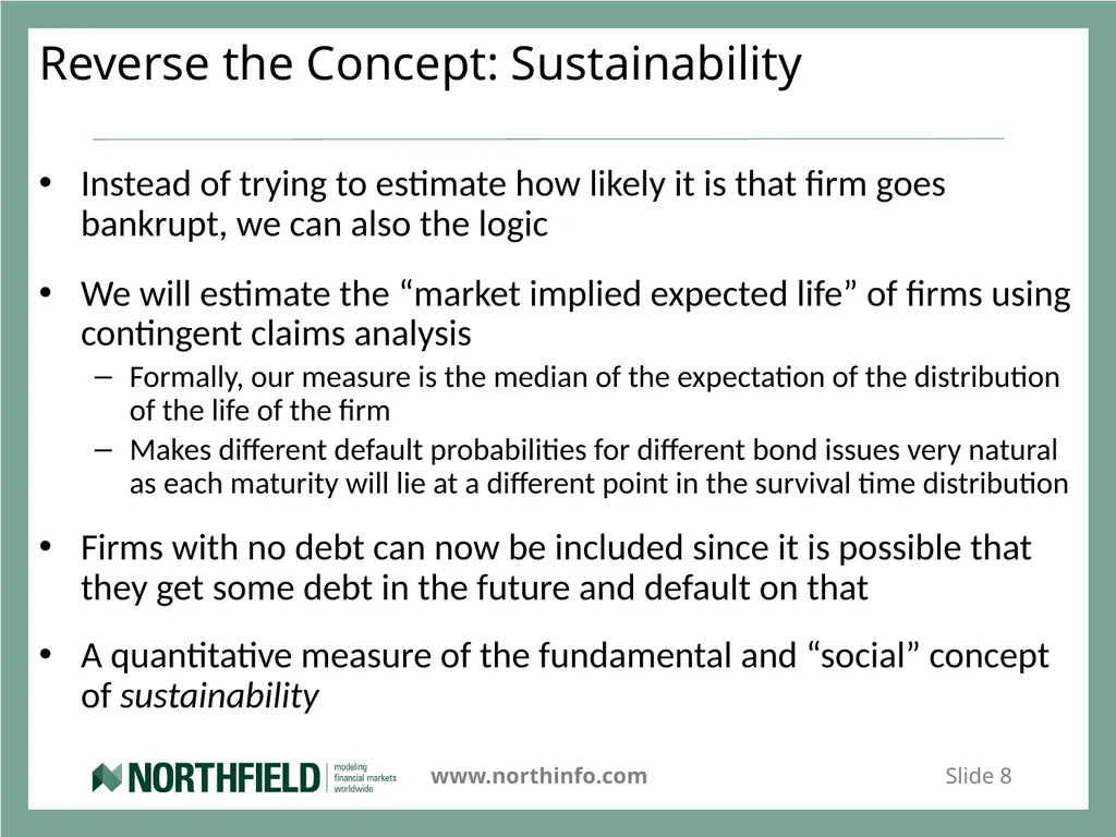 Credit and Counterparty Risk Systems That Read Dan - slide 8 of 33