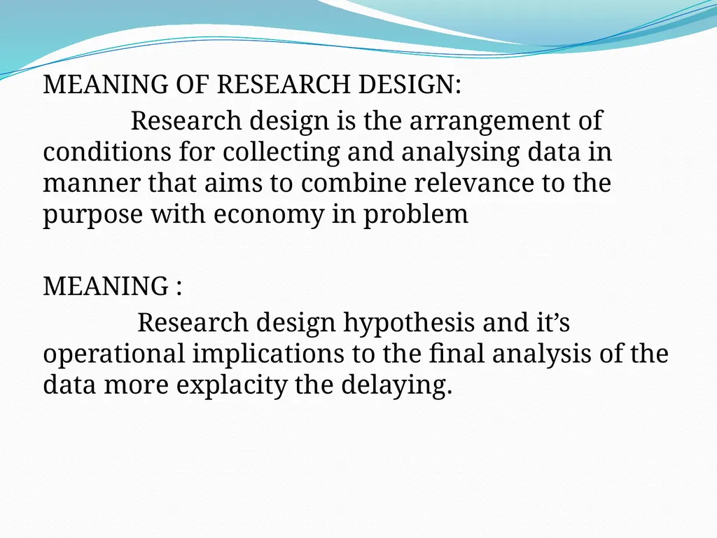 RESEARCH METHODOLOGY MEANING OF RESEARCH PROBLEM; - slide 9 of 10