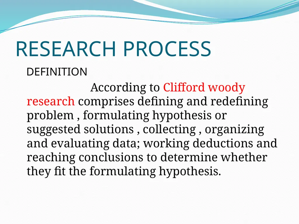 RESEARCH METHODOLOGY MEANING OF RESEARCH PROBLEM; - slide 6 of 10