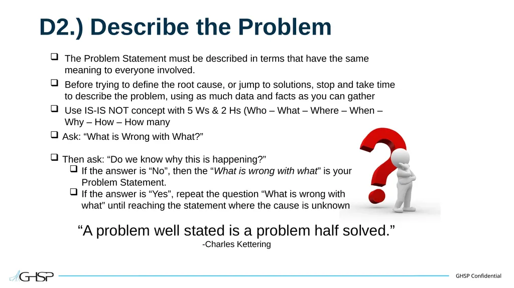 Supplier Training – PTR Problem Solving P T R - slide 27 of 46