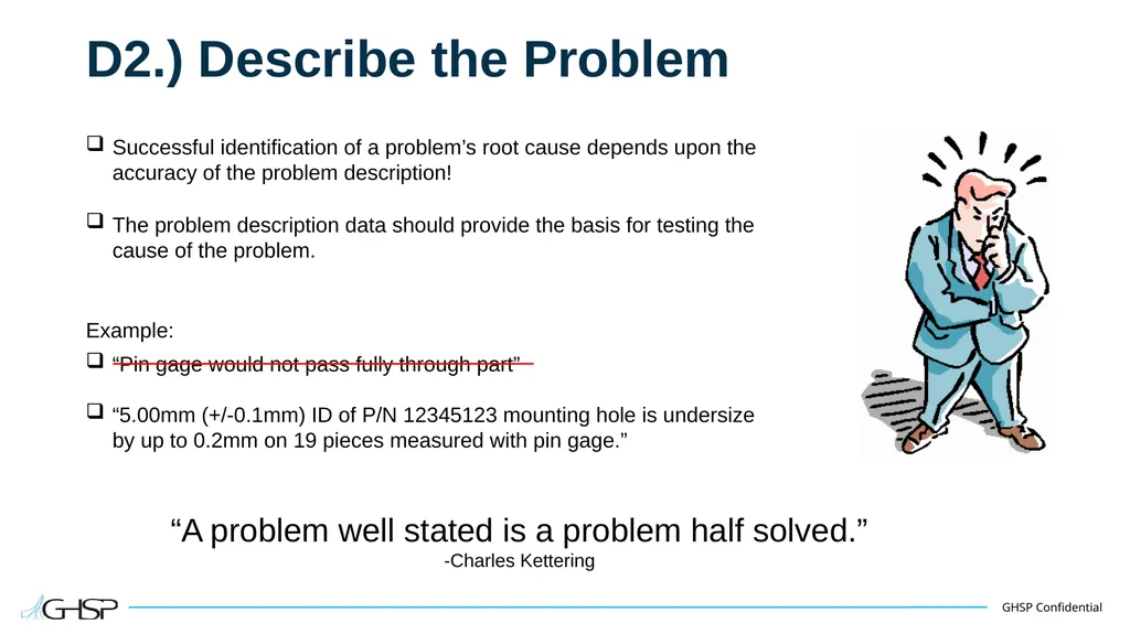 Supplier Training – PTR Problem Solving P T R - slide 28 of 46