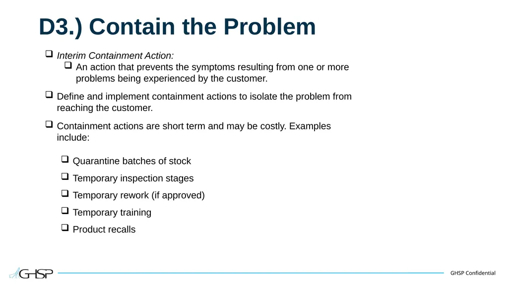 Supplier Training – PTR Problem Solving P T R - slide 29 of 46