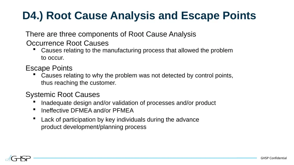 Supplier Training – PTR Problem Solving P T R - slide 33 of 46