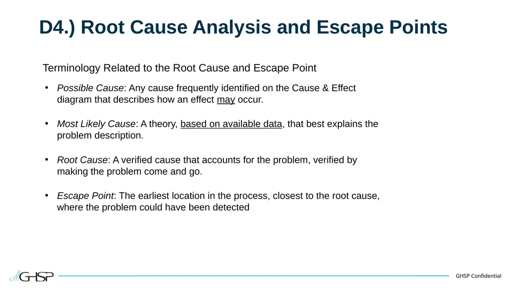 Supplier Training – PTR Problem Solving P T R - slide 34 of 46