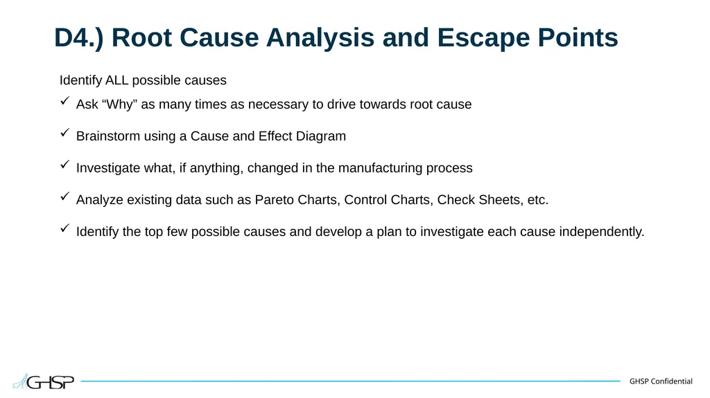 Supplier Training – PTR Problem Solving P T R - slide 35 of 46