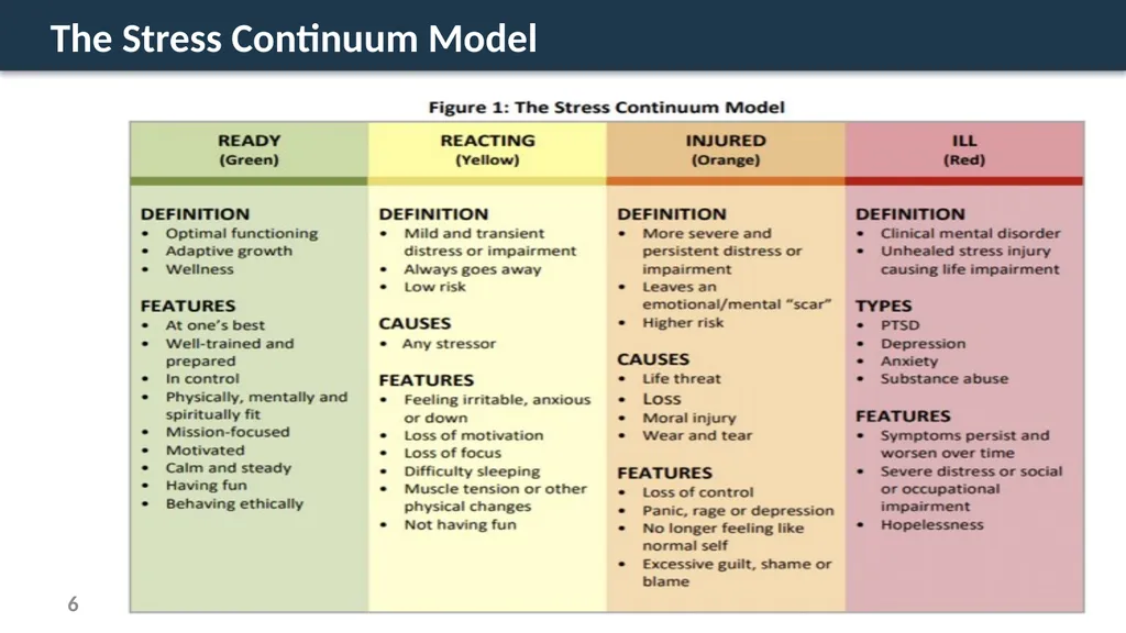 Stress, Trauma, and Resilience: A Focus on the - slide 6 of 17