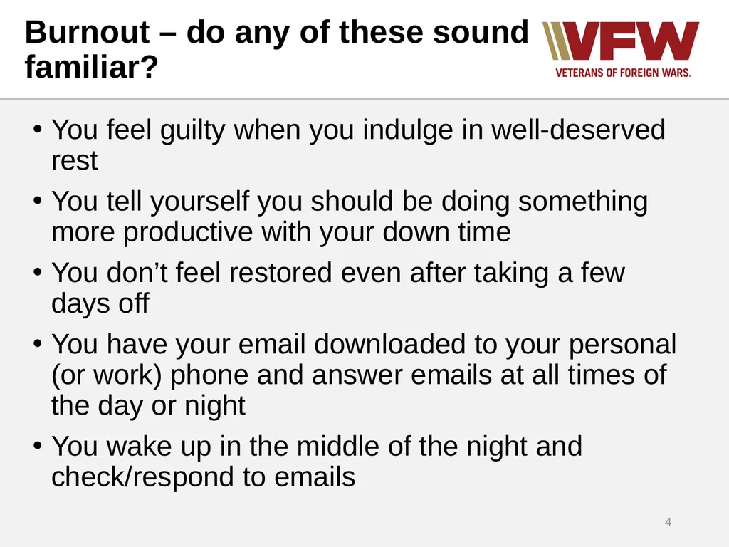 BDD Training: Burnout November 13, 2023 Sari - slide 4 of 11