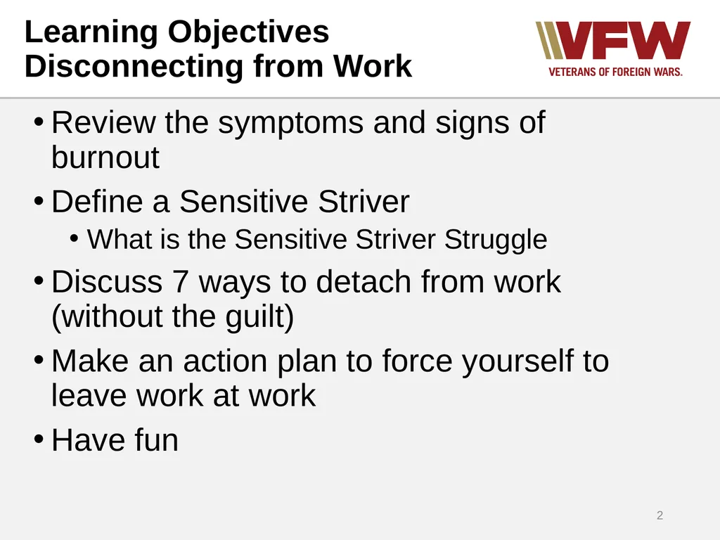 BDD Training: Burnout November 13, 2023 Sari - slide 2 of 11