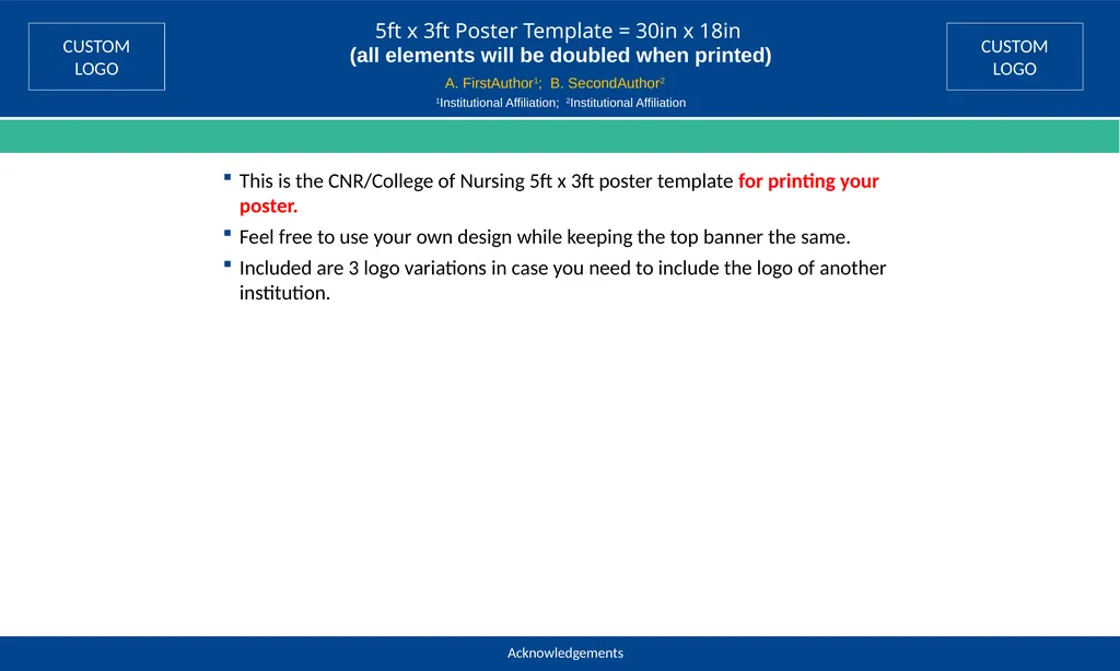 1Institutional Affiliation; 2Institutional - slide 3 of 3