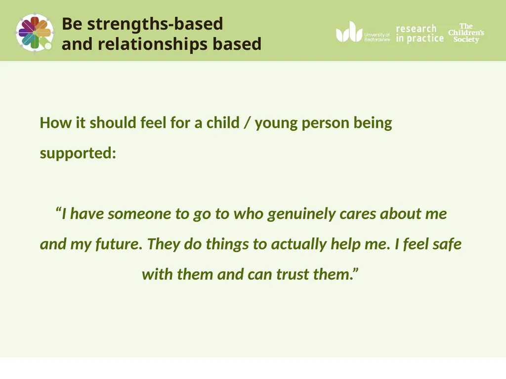 Tackling Child Exploitation: taking a principled - slide 18 of 32