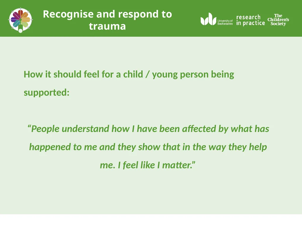 Tackling Child Exploitation: taking a principled - slide 21 of 32