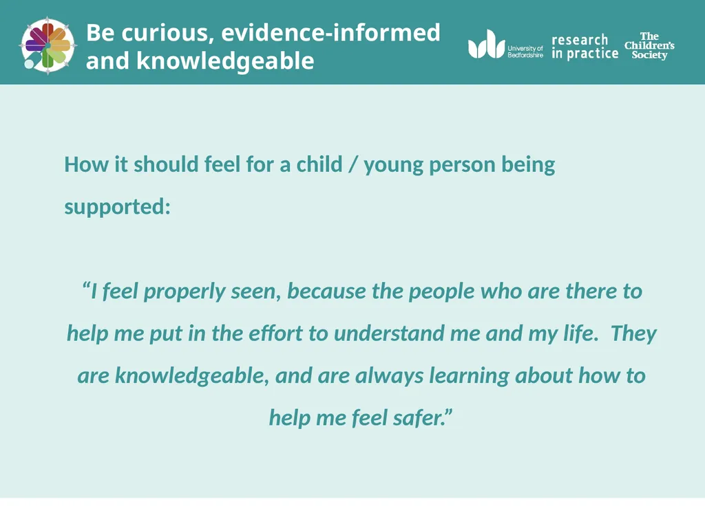 Tackling Child Exploitation: taking a principled - slide 24 of 32