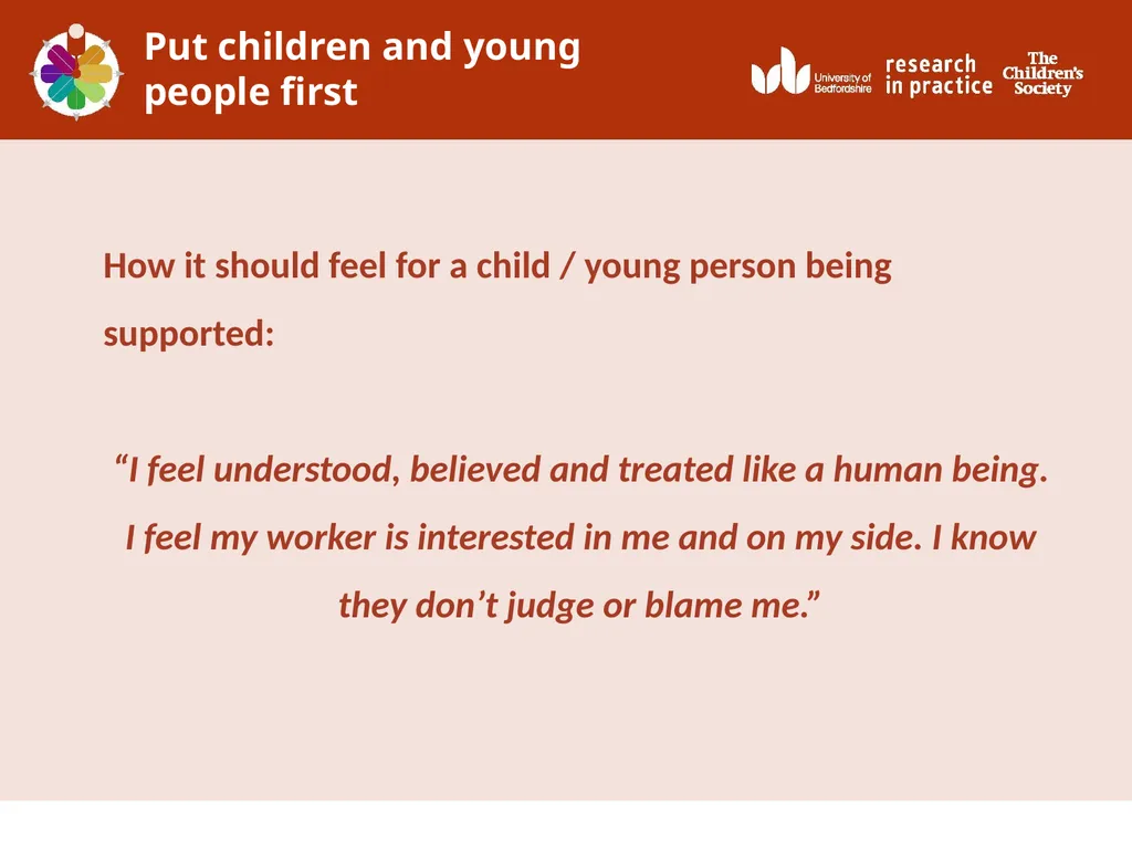 Tackling Child Exploitation: taking a principled - slide 9 of 32