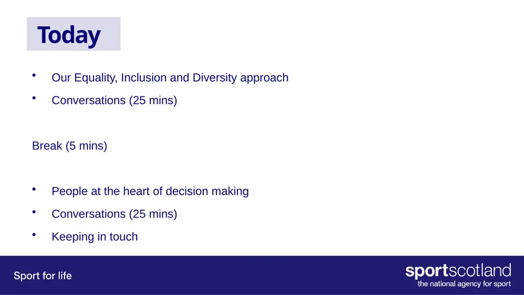 Our Equality, Inclusion and Diversity approach - slide 1 of 34