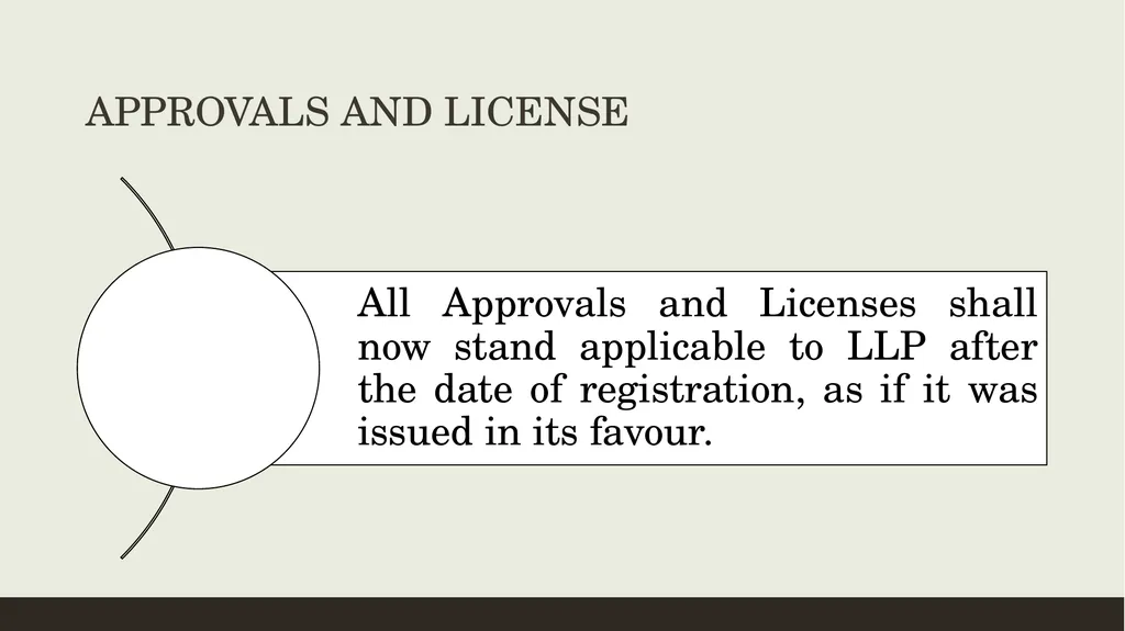 CONVERSION OF CA FIRMS INTO LLP Prepared by CA K - slide 23 of 47