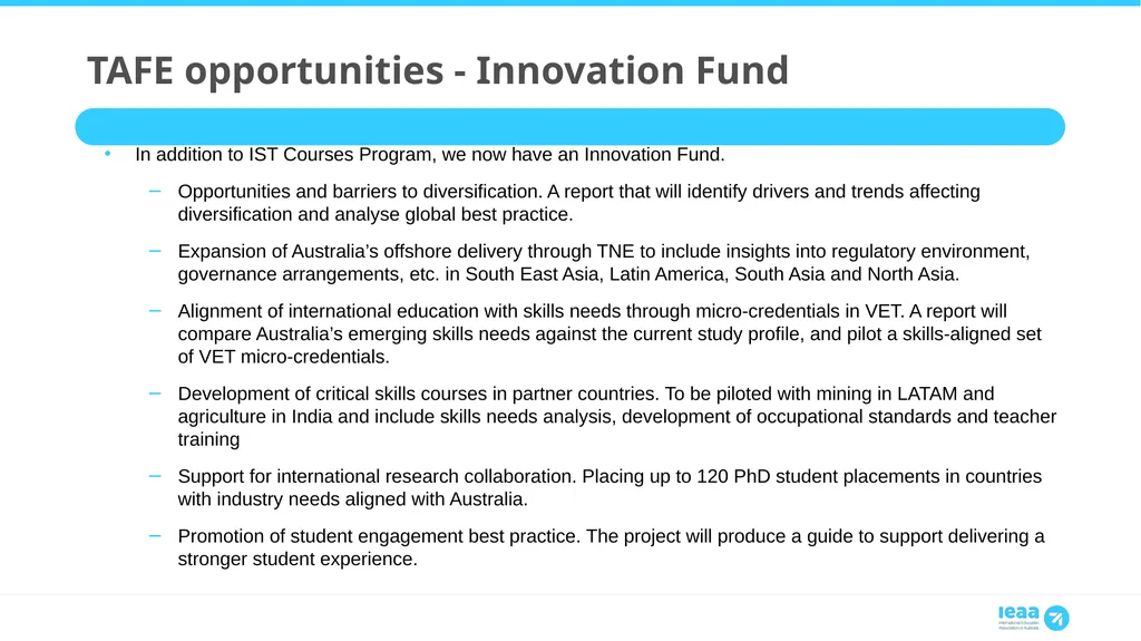 TAFETalks – National Strategy’s Opportunities for - slide 4 of 7