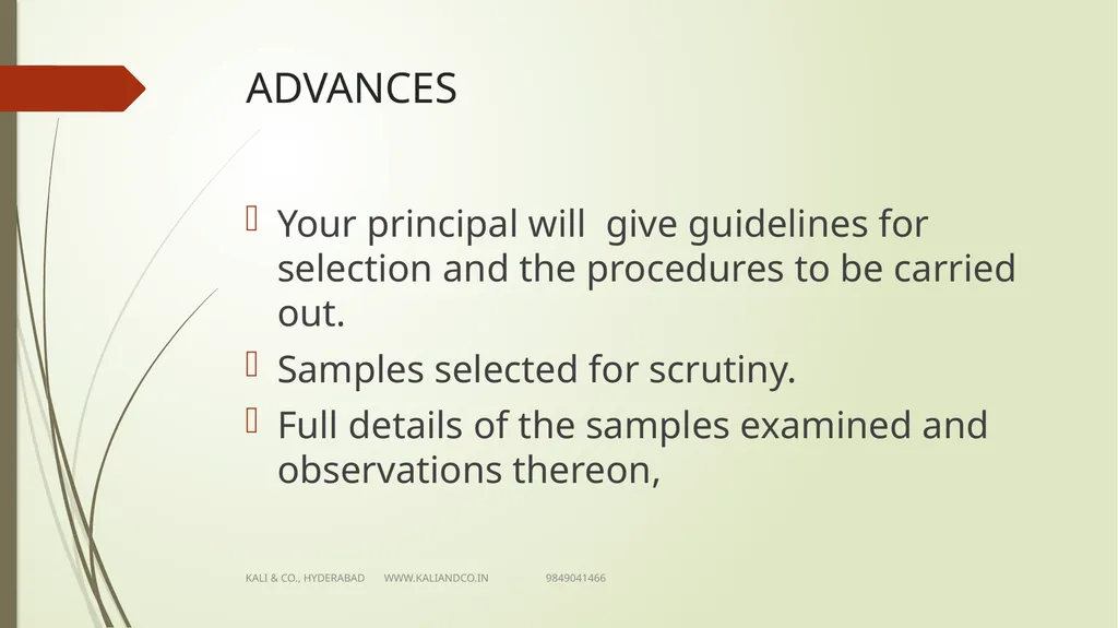 CA MV KALI PRASAD FCA Sr Partner KALI & Co., - slide 21 of 25