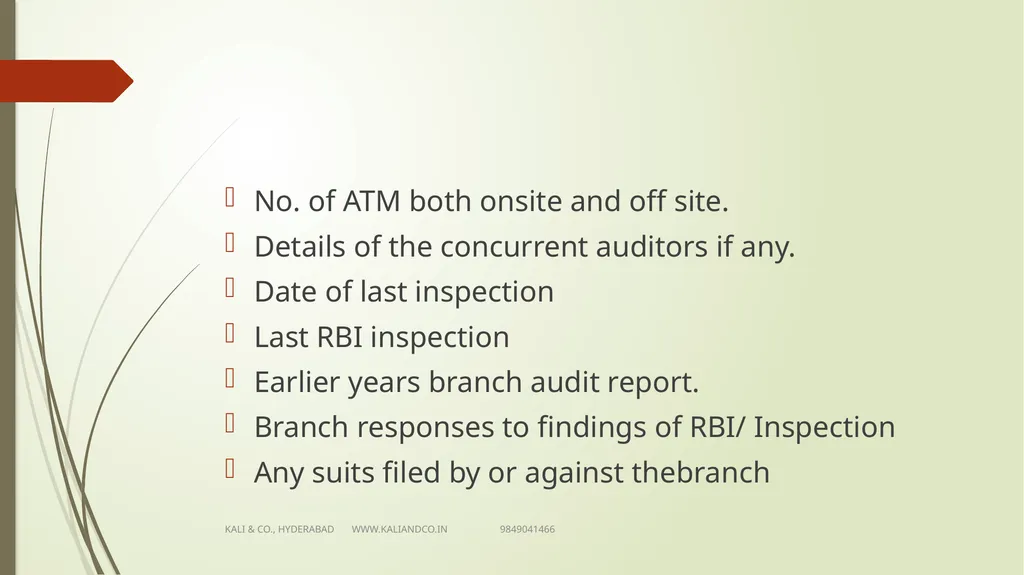 CA MV KALI PRASAD FCA Sr Partner KALI & Co., - slide 16 of 25