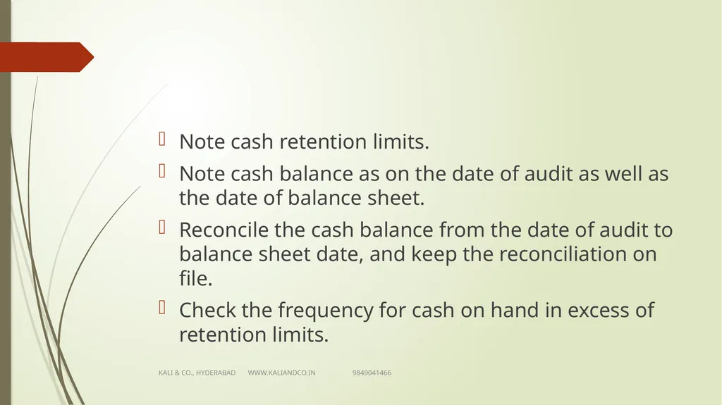 CA MV KALI PRASAD FCA Sr Partner KALI & Co., - slide 19 of 25