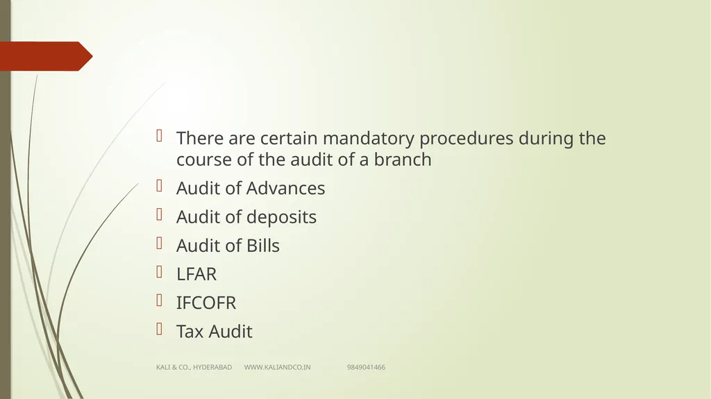 CA MV KALI PRASAD FCA Sr Partner KALI & Co., - slide 5 of 25