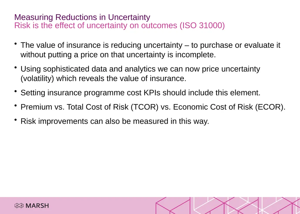 Improving the Reporting and Reward for Risk Some - slide 8 of 12
