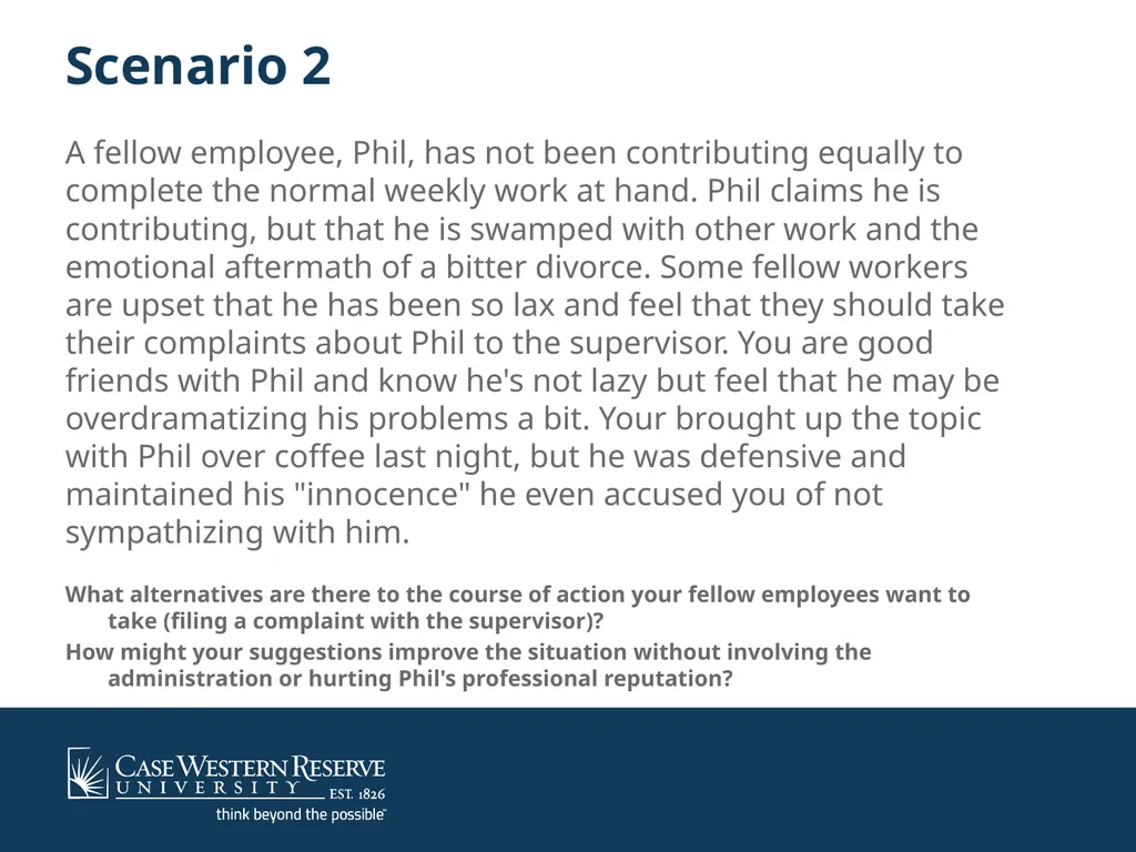 Interpersonal Communications in the Workplace - slide 9 of 10