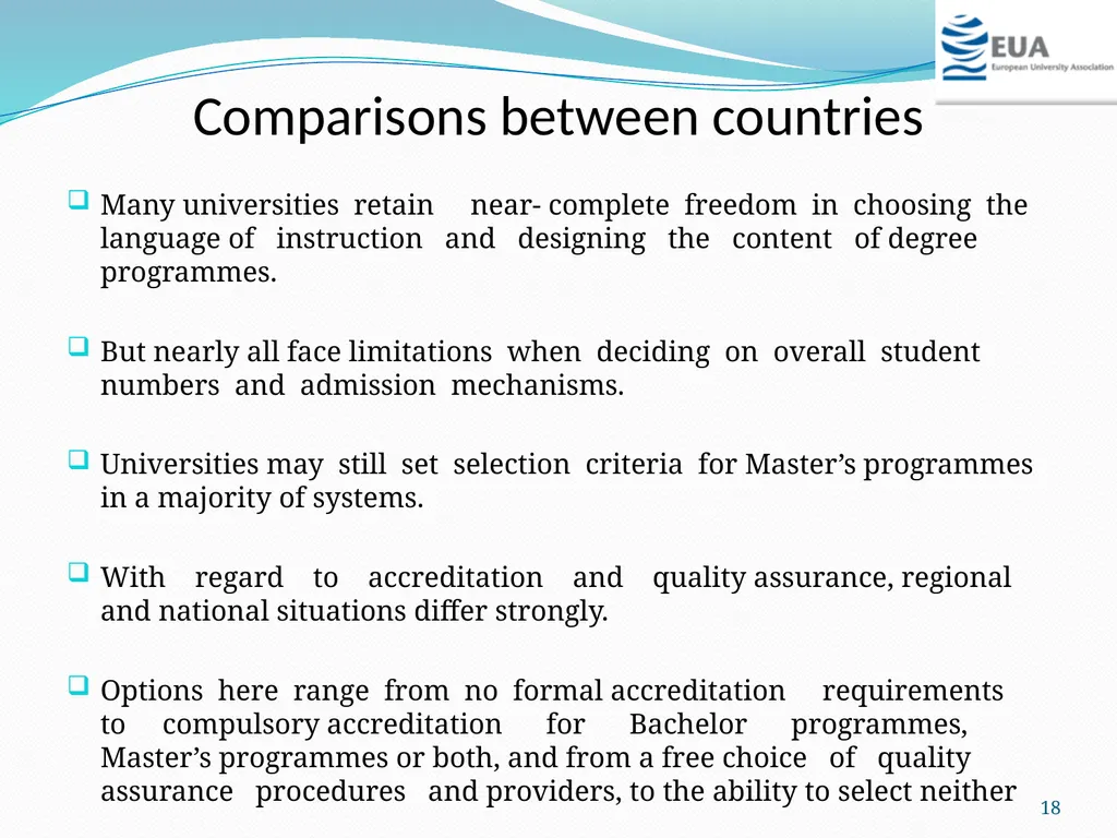 FACULTY and DEPARTMENTAL STRUCTURES: WHAT DRIVES - slide 18 of 21