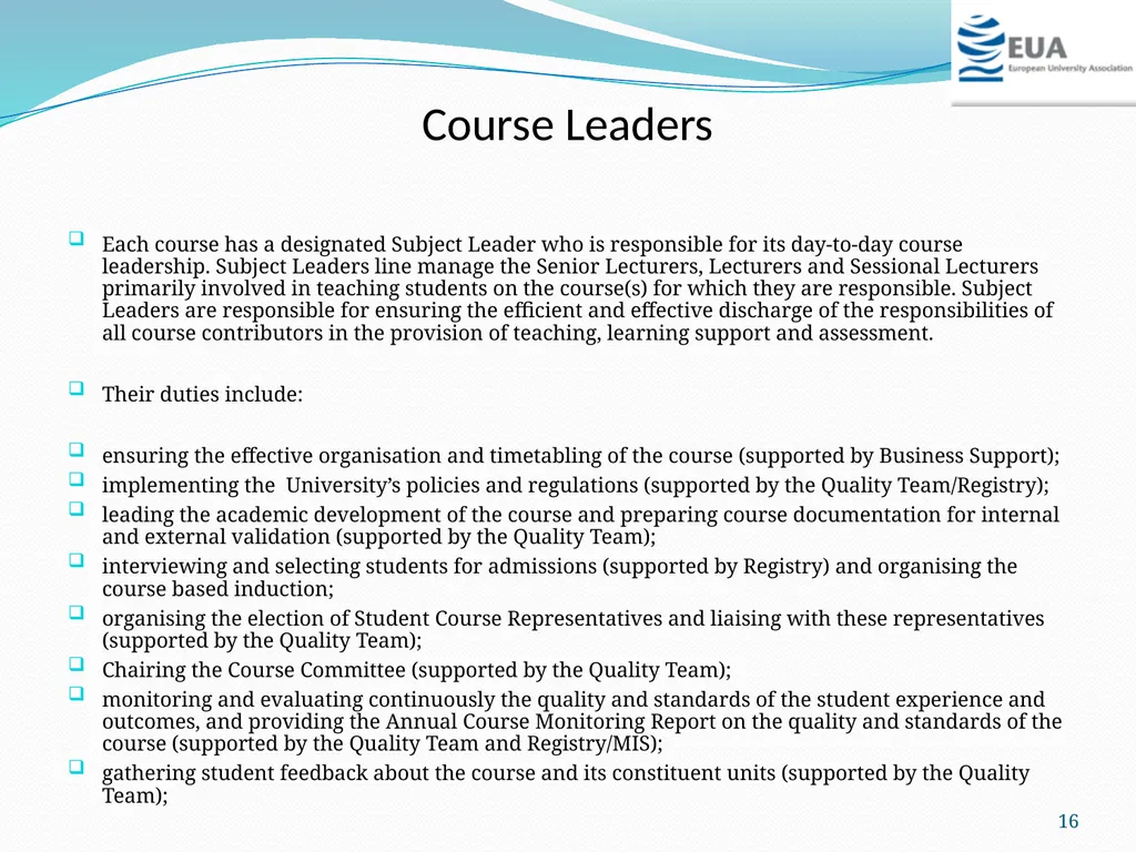 FACULTY and DEPARTMENTAL STRUCTURES: WHAT DRIVES - slide 16 of 21