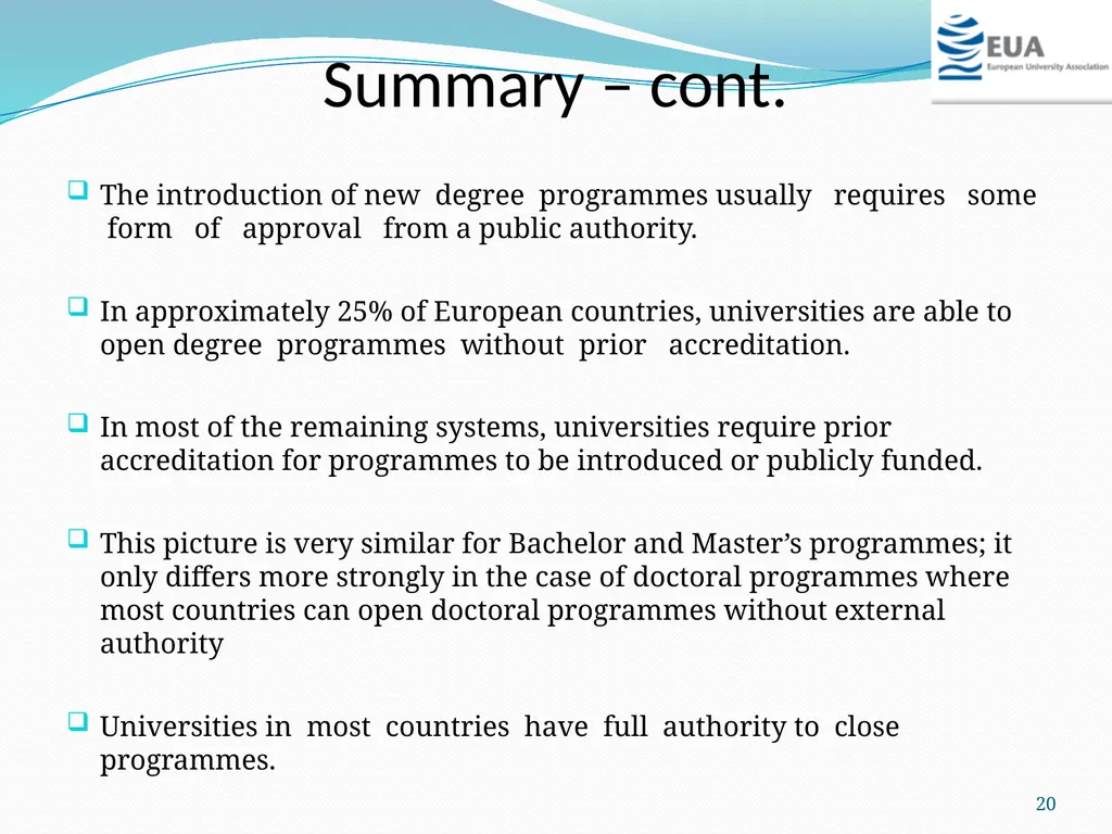 FACULTY and DEPARTMENTAL STRUCTURES: WHAT DRIVES - slide 20 of 21