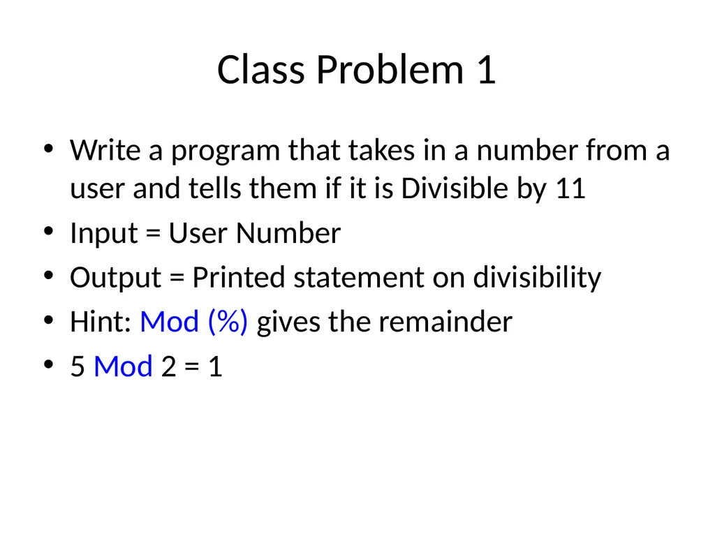 Psuedo Code Pseudo Code Pseudo = Fake Code = Fancy - slide 10 of 29