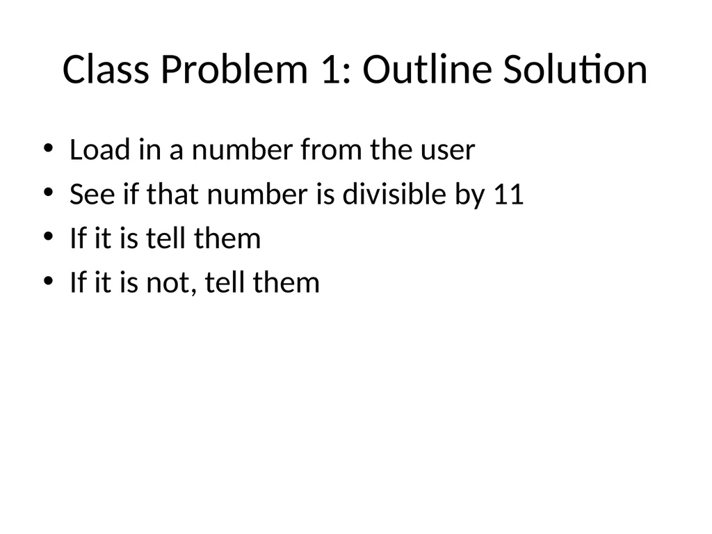 Psuedo Code Pseudo Code Pseudo = Fake Code = Fancy - slide 11 of 29