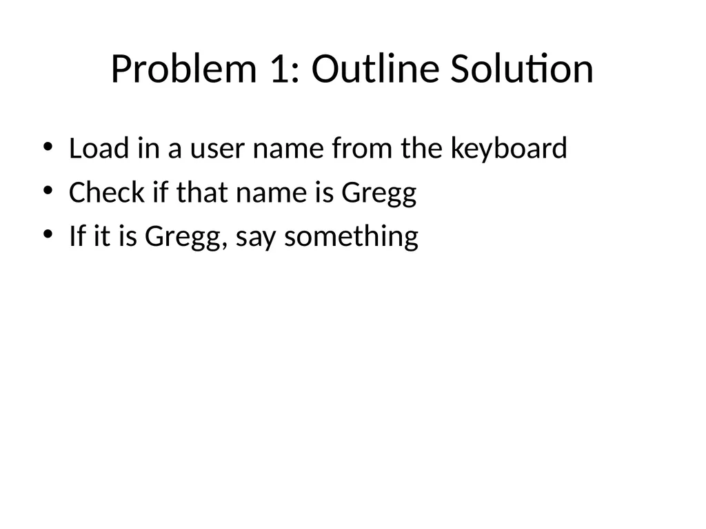 Psuedo Code Pseudo Code Pseudo = Fake Code = Fancy - slide 8 of 29