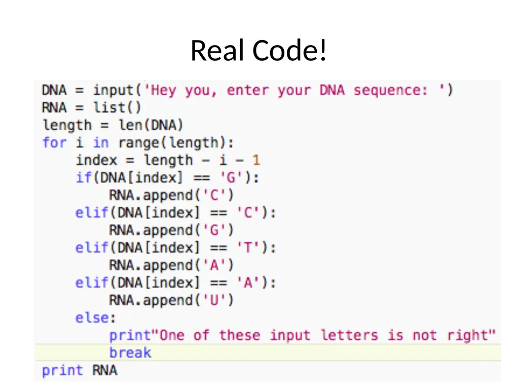 Psuedo Code Pseudo Code Pseudo = Fake Code = Fancy - slide 29 of 29