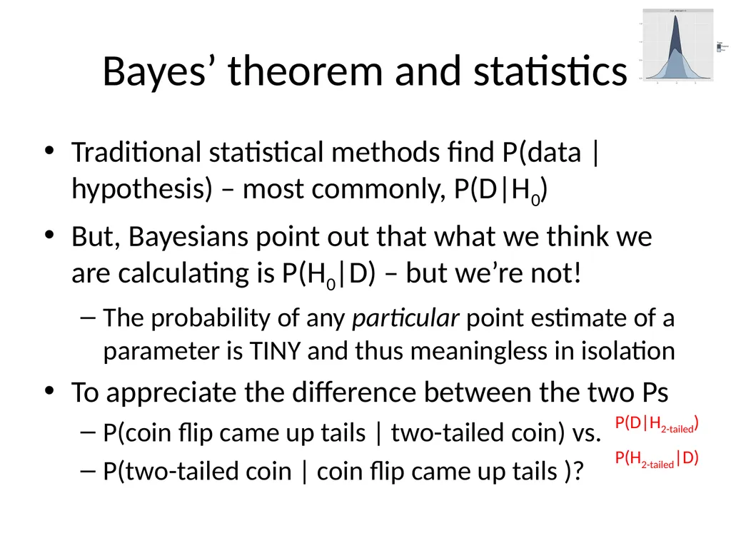 Bayesian data analysis: What is it and when should - slide 3 of 30