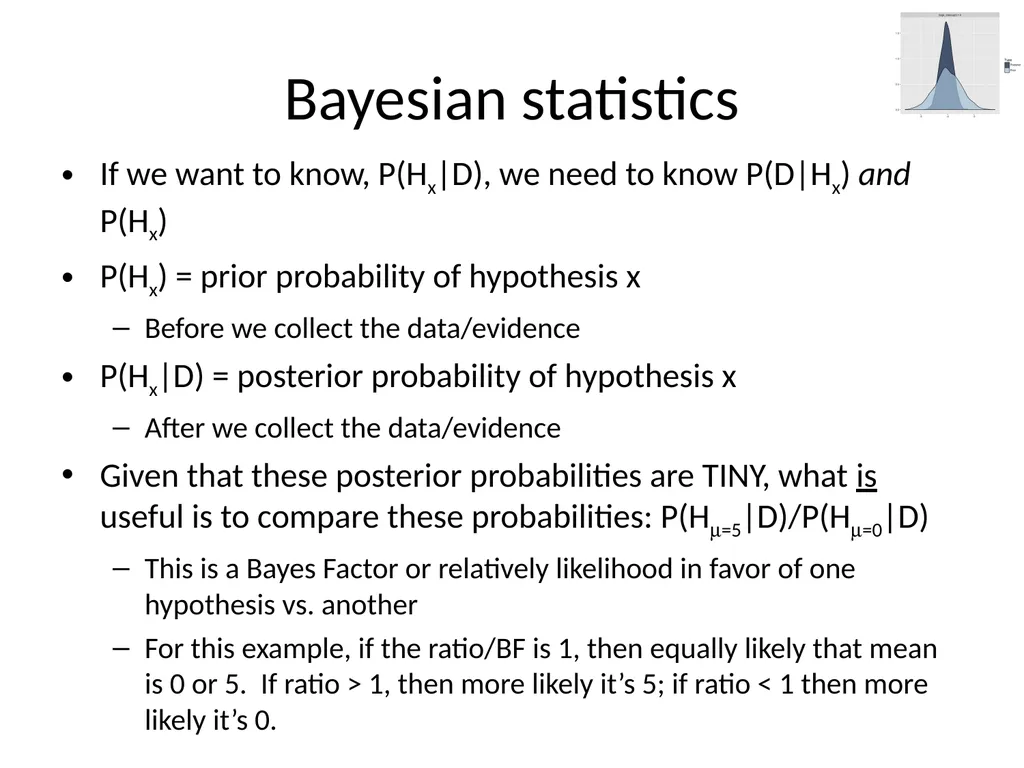 Bayesian data analysis: What is it and when should - slide 4 of 30