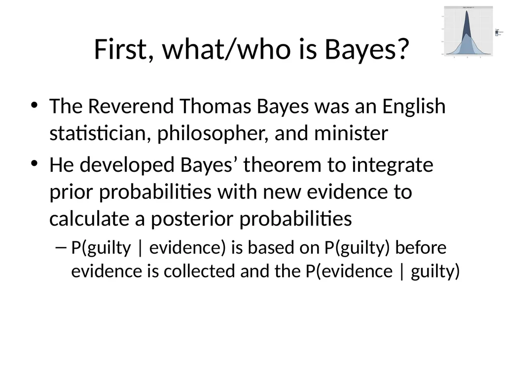 Bayesian data analysis: What is it and when should - slide 2 of 30