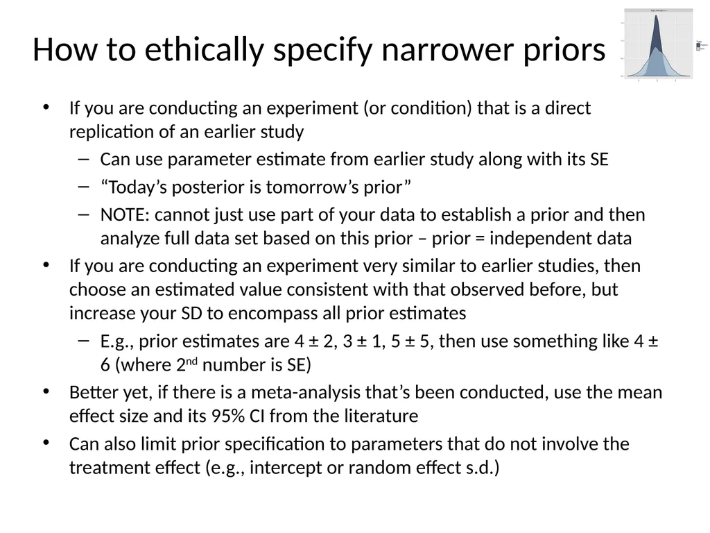 Bayesian data analysis: What is it and when should - slide 14 of 30