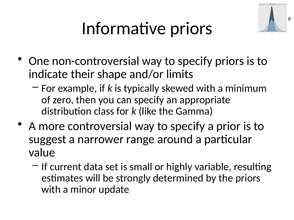 Bayesian data analysis: What is it and when should - slide 13 of 30