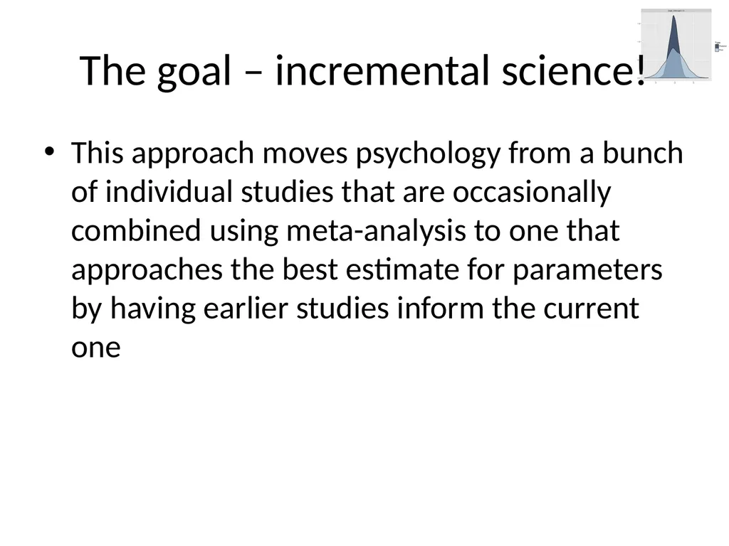 Bayesian data analysis: What is it and when should - slide 15 of 30