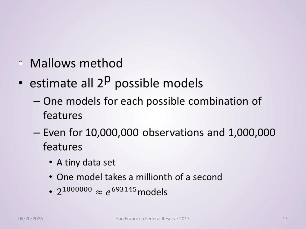 Econometrics, Machine Learning Gregory M Duncan - slide 17 of 51