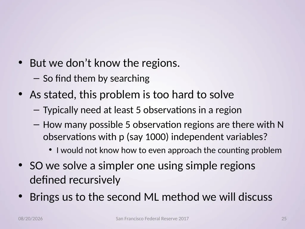 Econometrics, Machine Learning Gregory M Duncan - slide 25 of 51