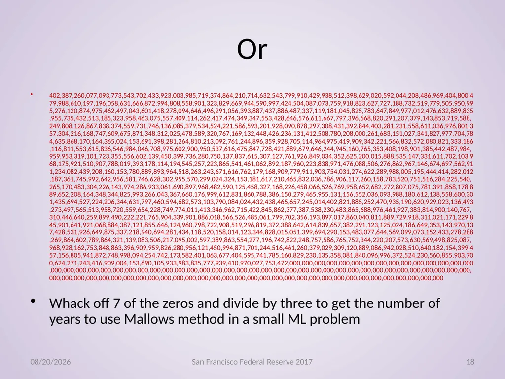 Econometrics, Machine Learning Gregory M Duncan - slide 18 of 51