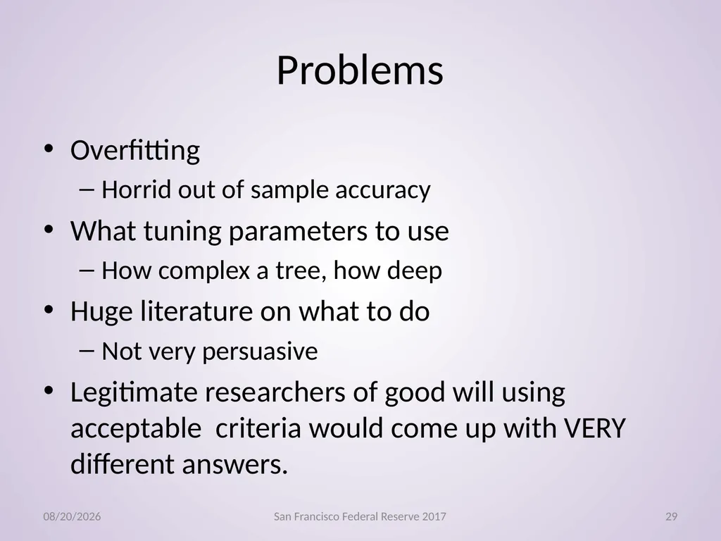 Econometrics, Machine Learning Gregory M Duncan - slide 29 of 51